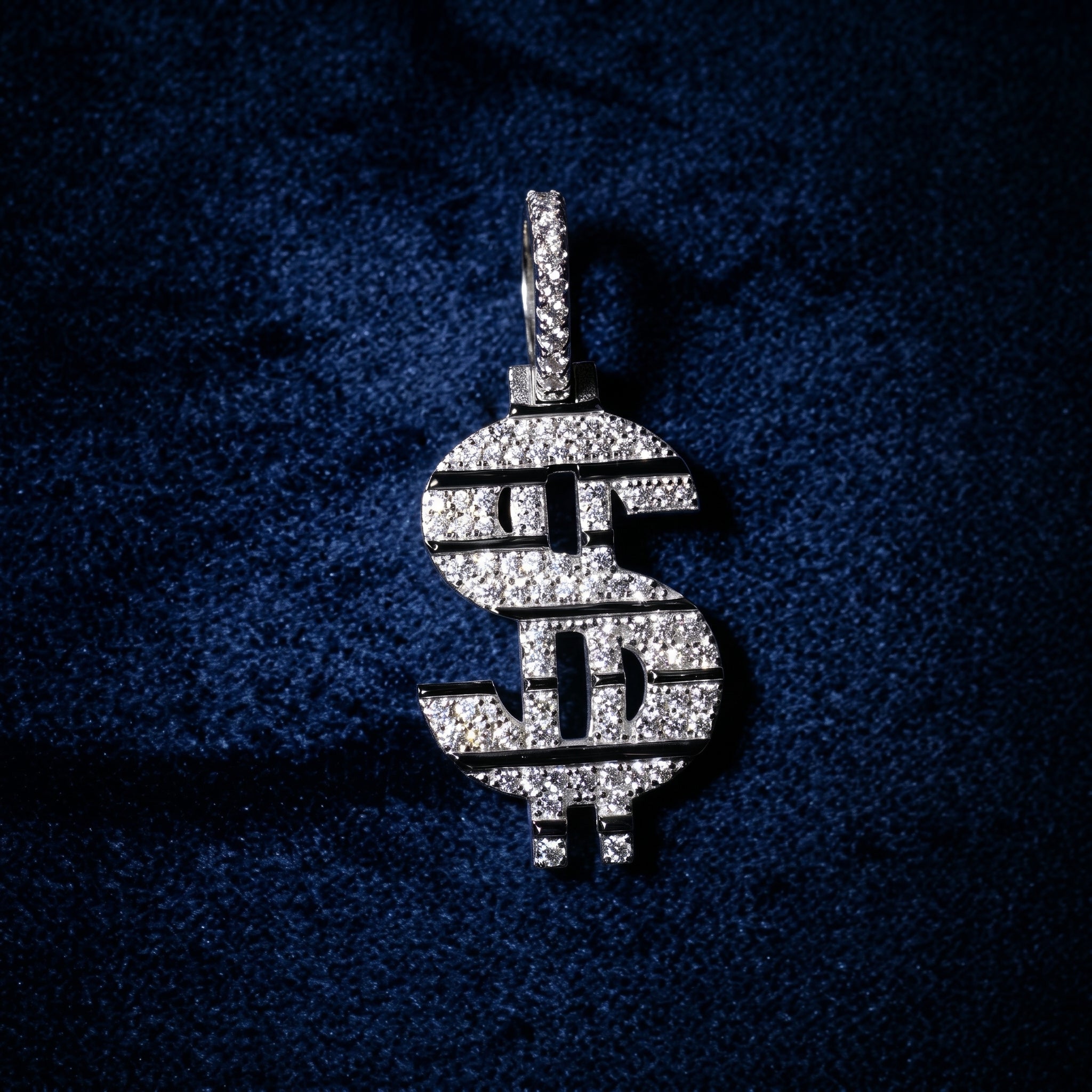 Imperial Ice Dollar Pendant
