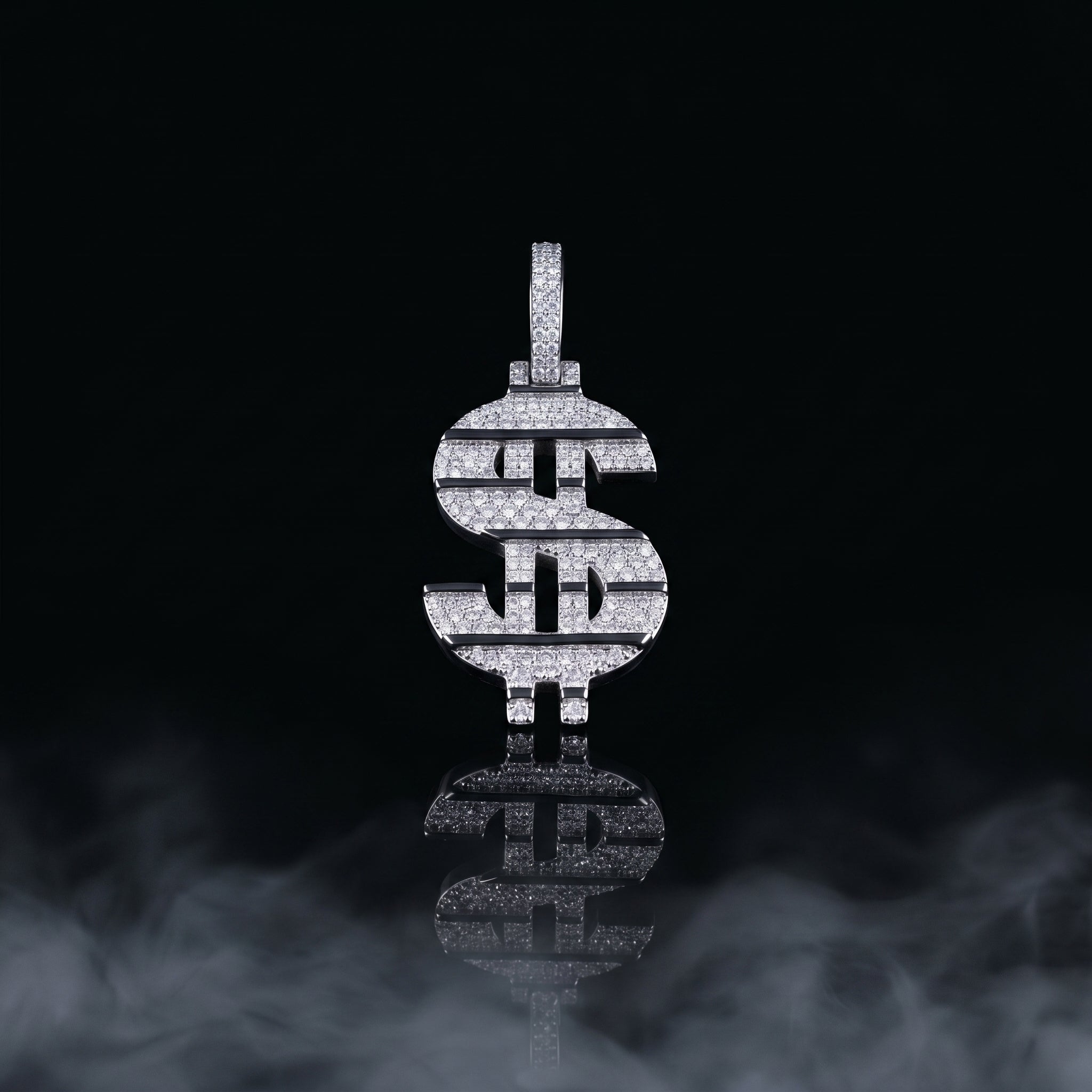 Imperial Ice Dollar Pendant