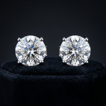 Monarch Radiance Round Stud Earrings