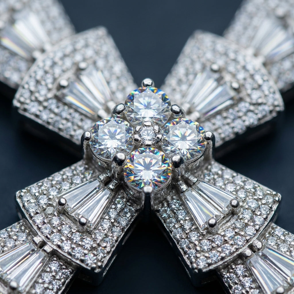 The Aurelius Radiant Cross Pendant