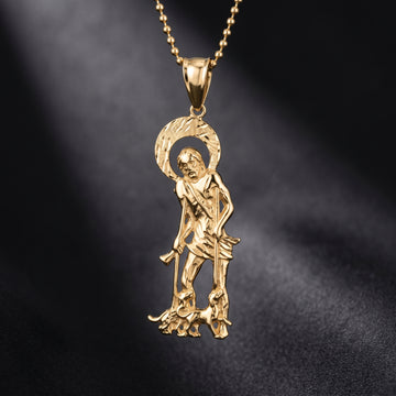 Sanctum Halo Silver Devotional Pendant