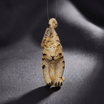 The Majestic Panther Pavé Pendant