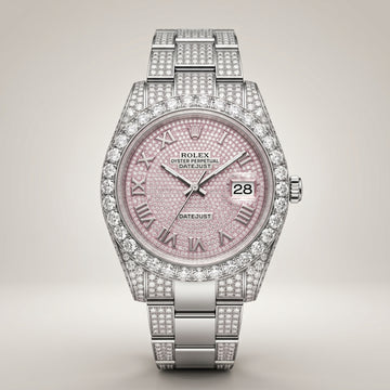 The Datejust Frostbite Roman Diamond Bustdown Timepiece
