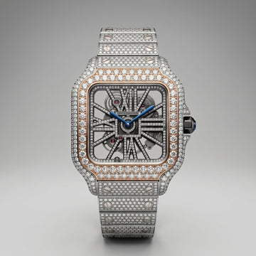 The Santos de Cartier Nocturne Skeleton Timepiece