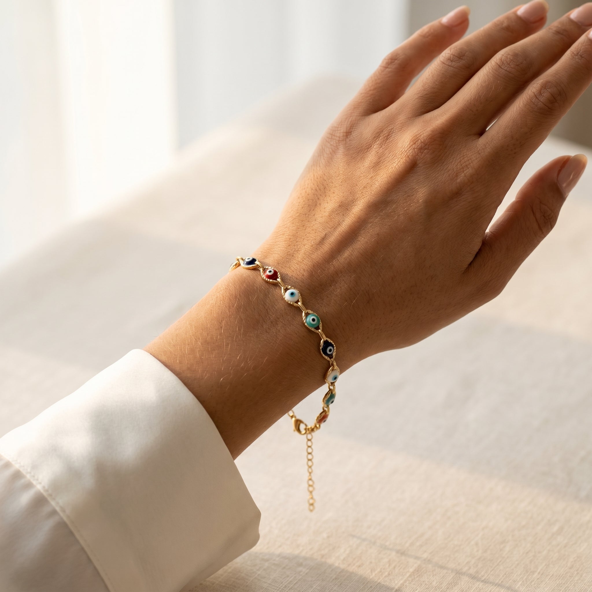 The Aura Multi-Eye Link Bracelet