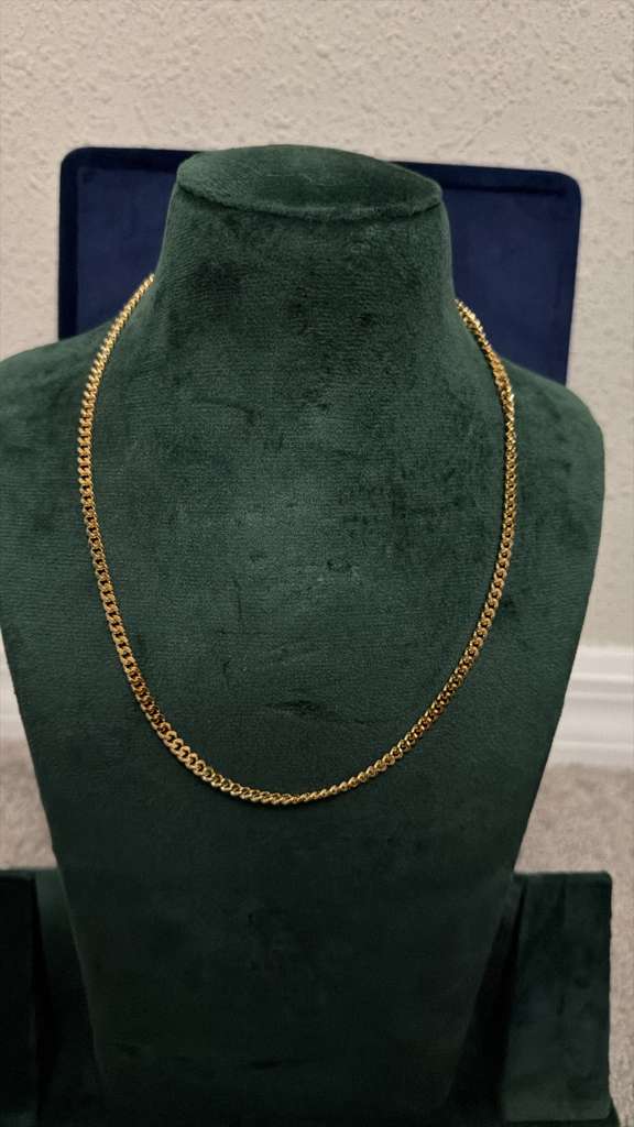 Monaco Gold Cuban Link Chain