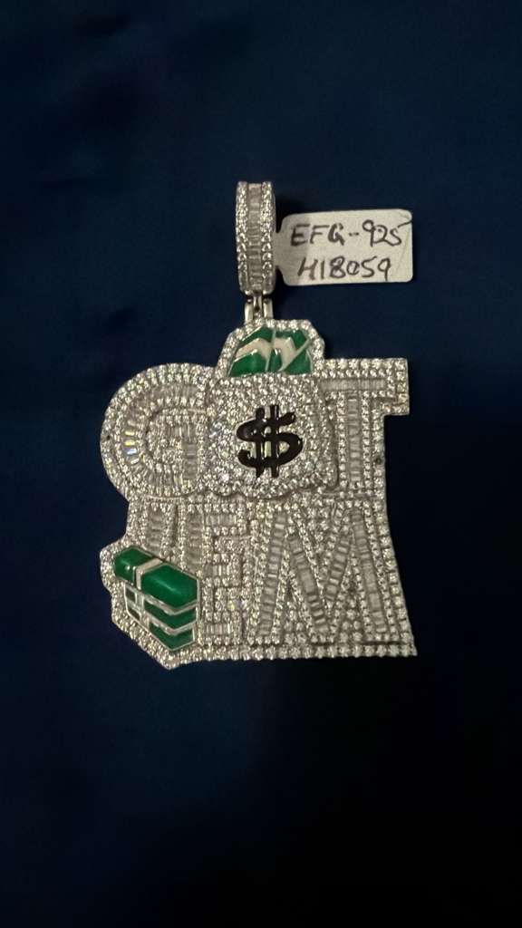 Capital Ice Money Bag Pendant