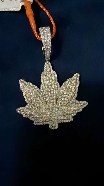 The Imperial Maple Moissanite Pendant
