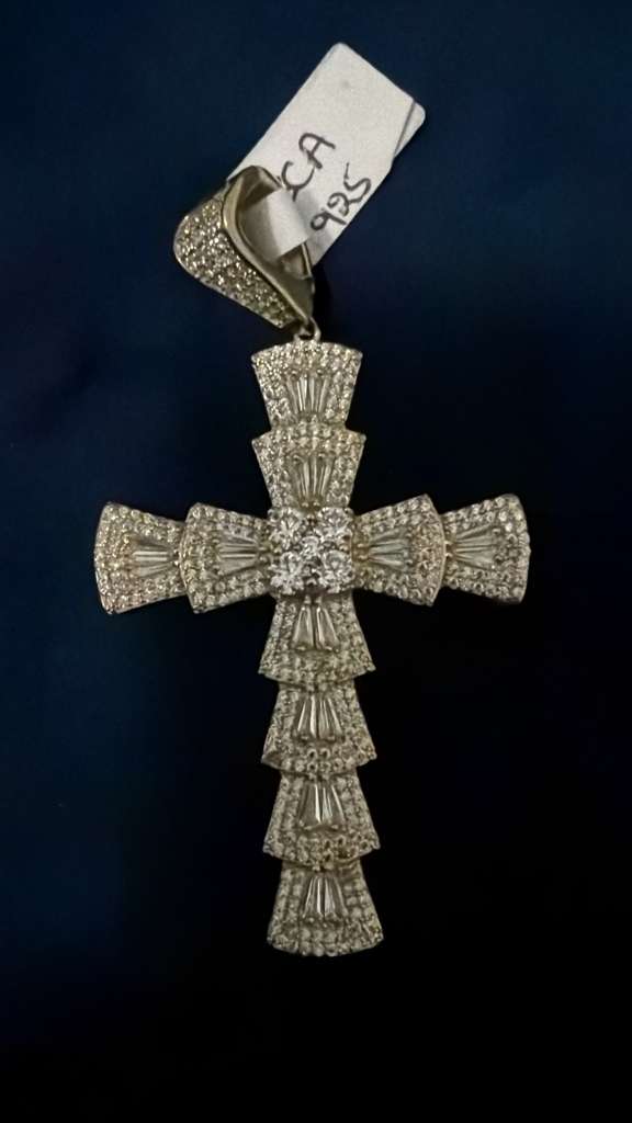 The Aurelius Radiant Cross Pendant