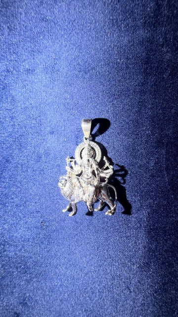 Divine Sovereign Silver Deity Pendant