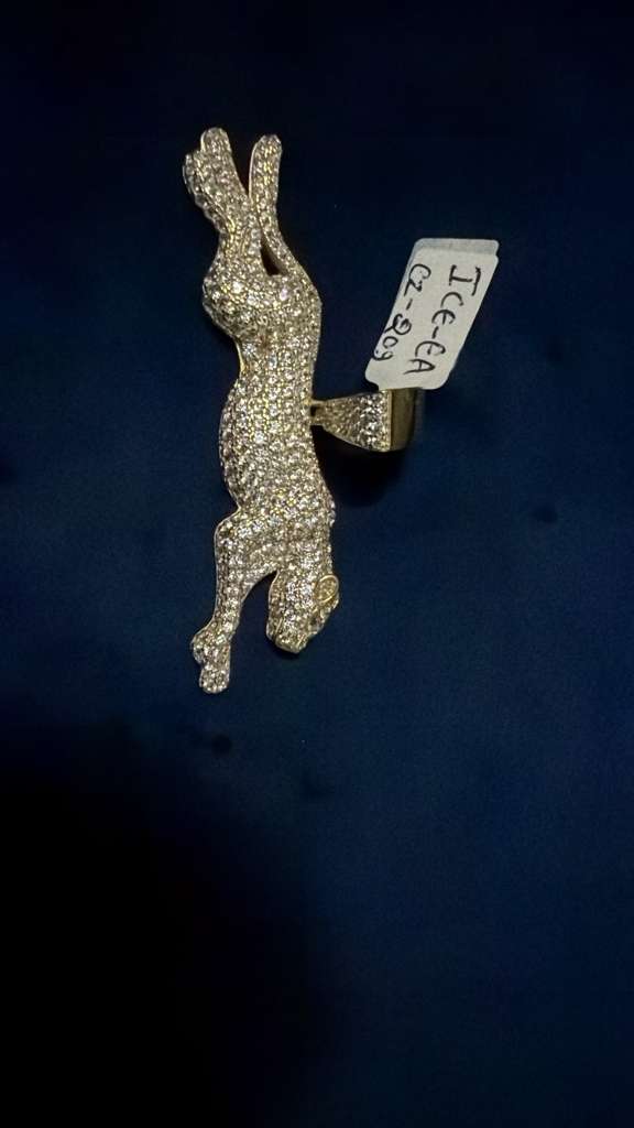 Elysian Muse Iced Silhouette Pendant