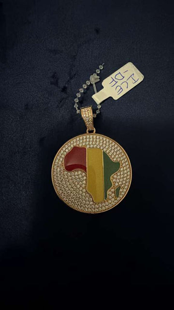 Heritage Radiance Africa Emblem Pendant