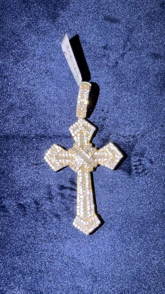 The Imperial Radiance Cross Pendant