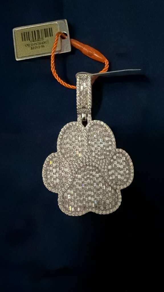 Celestia Bloom Moissanite Pendant
