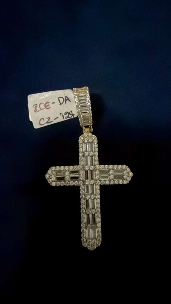 Imperial Radiance Cross Pendant