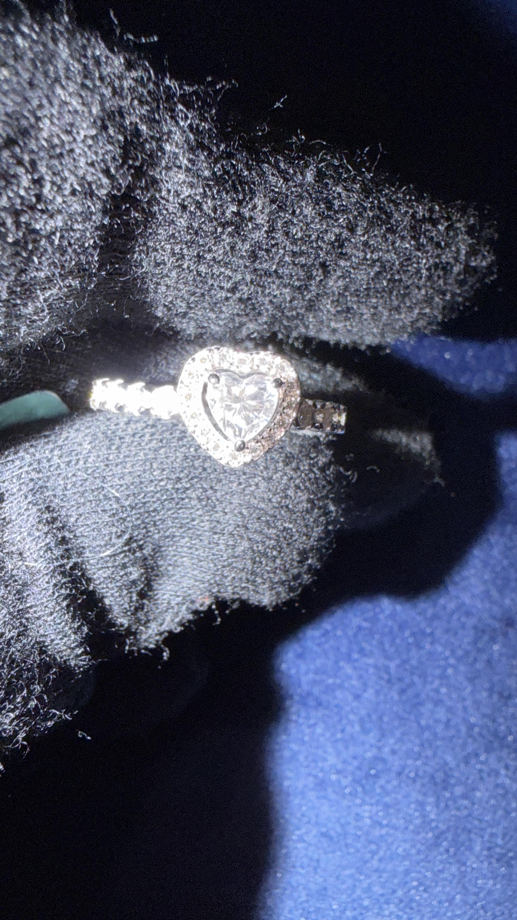 The Aurora Halo Signature Ring