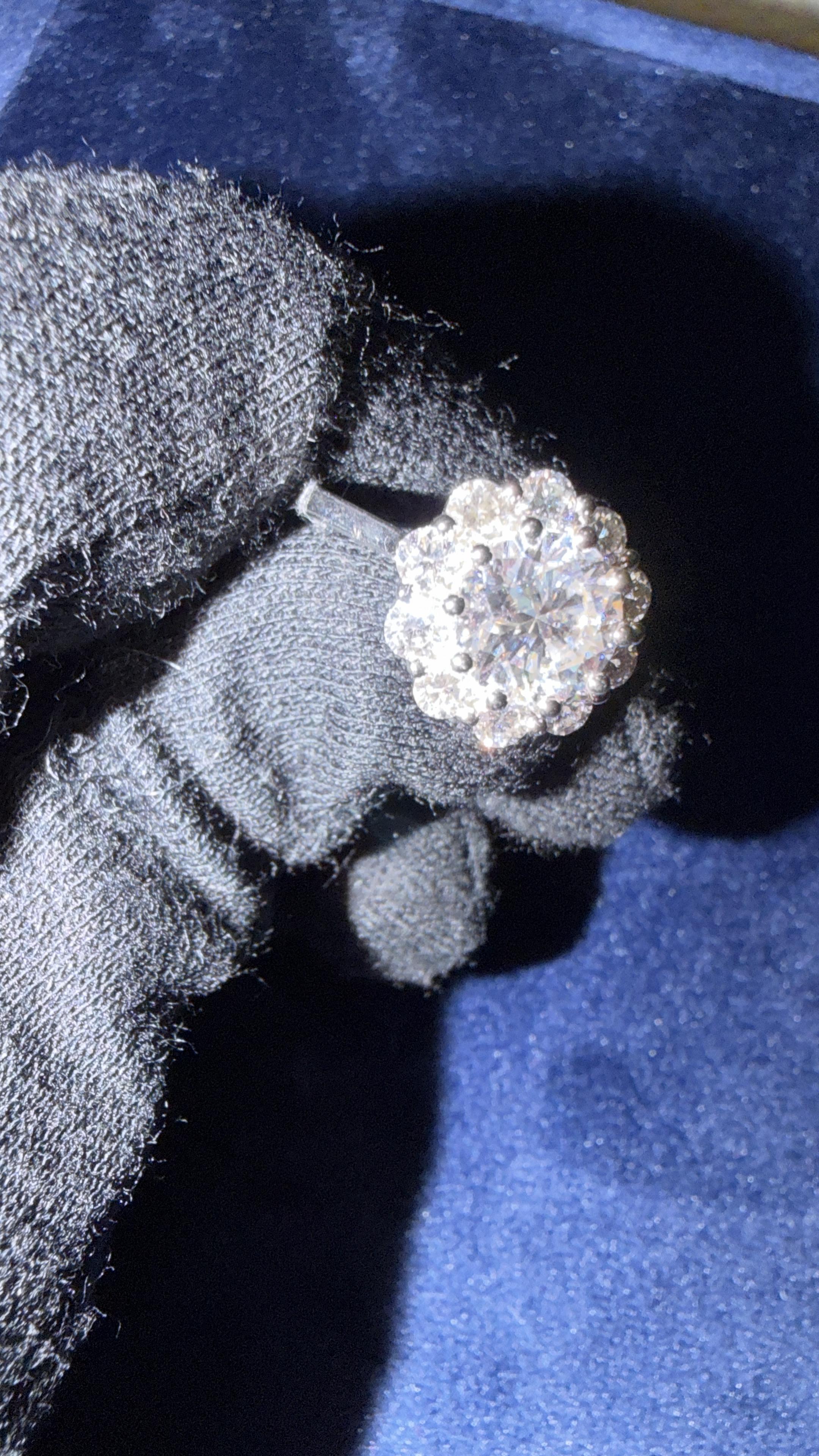 Aurielle Halo Bloom Ring