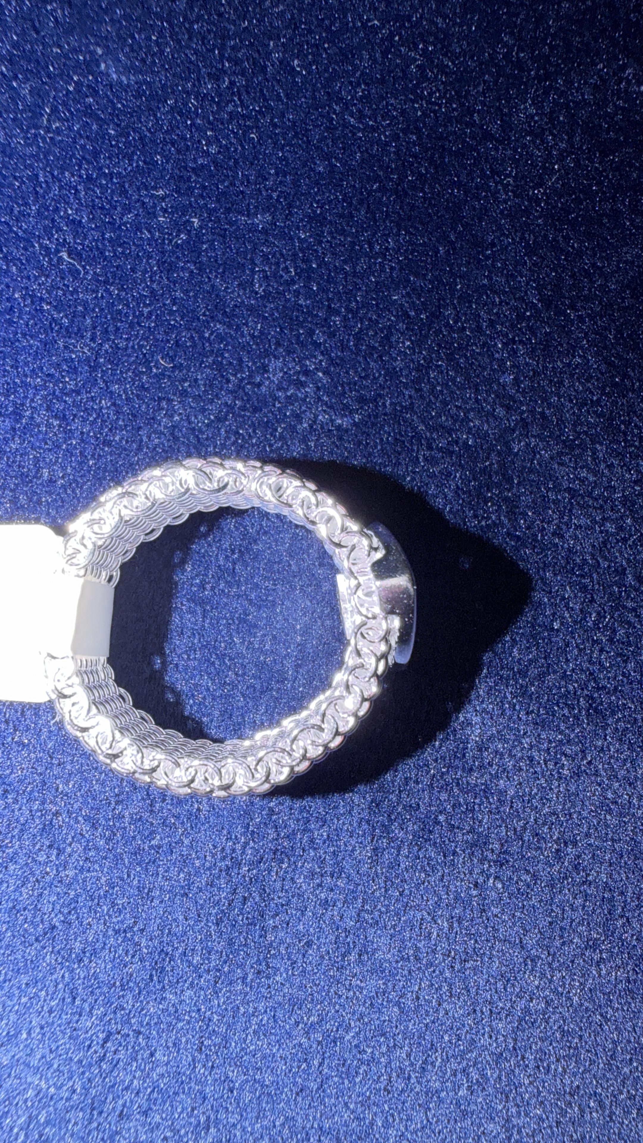 Éclat Amour Mesh Heart Ring