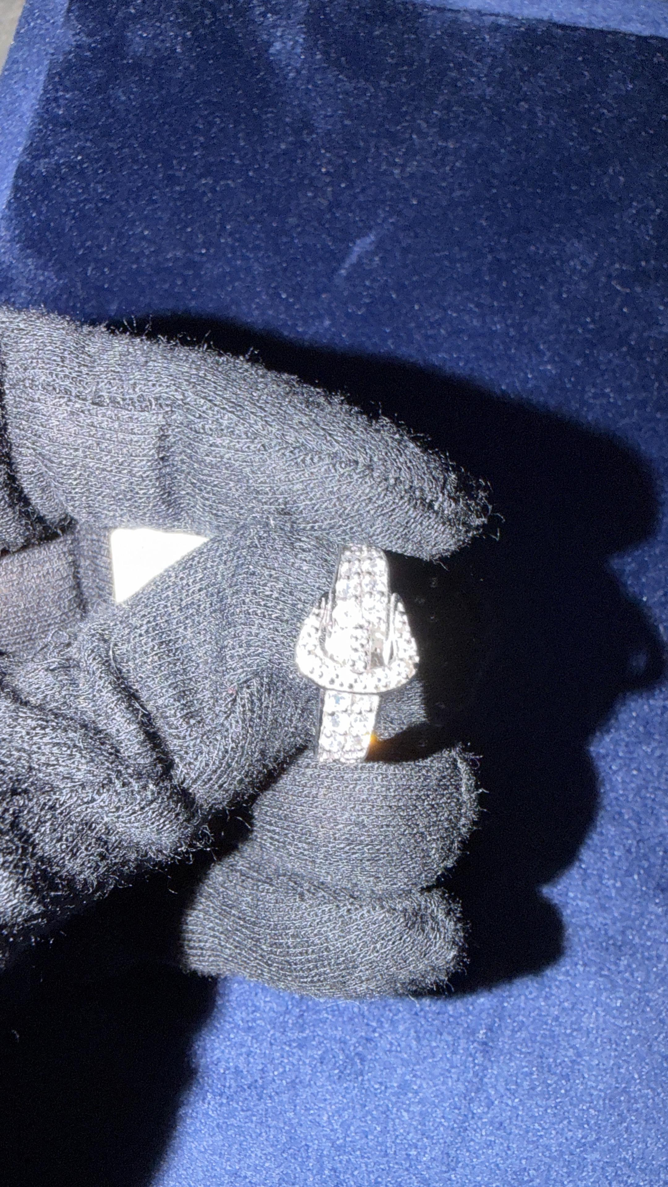 Élira Pavé Contour Ring