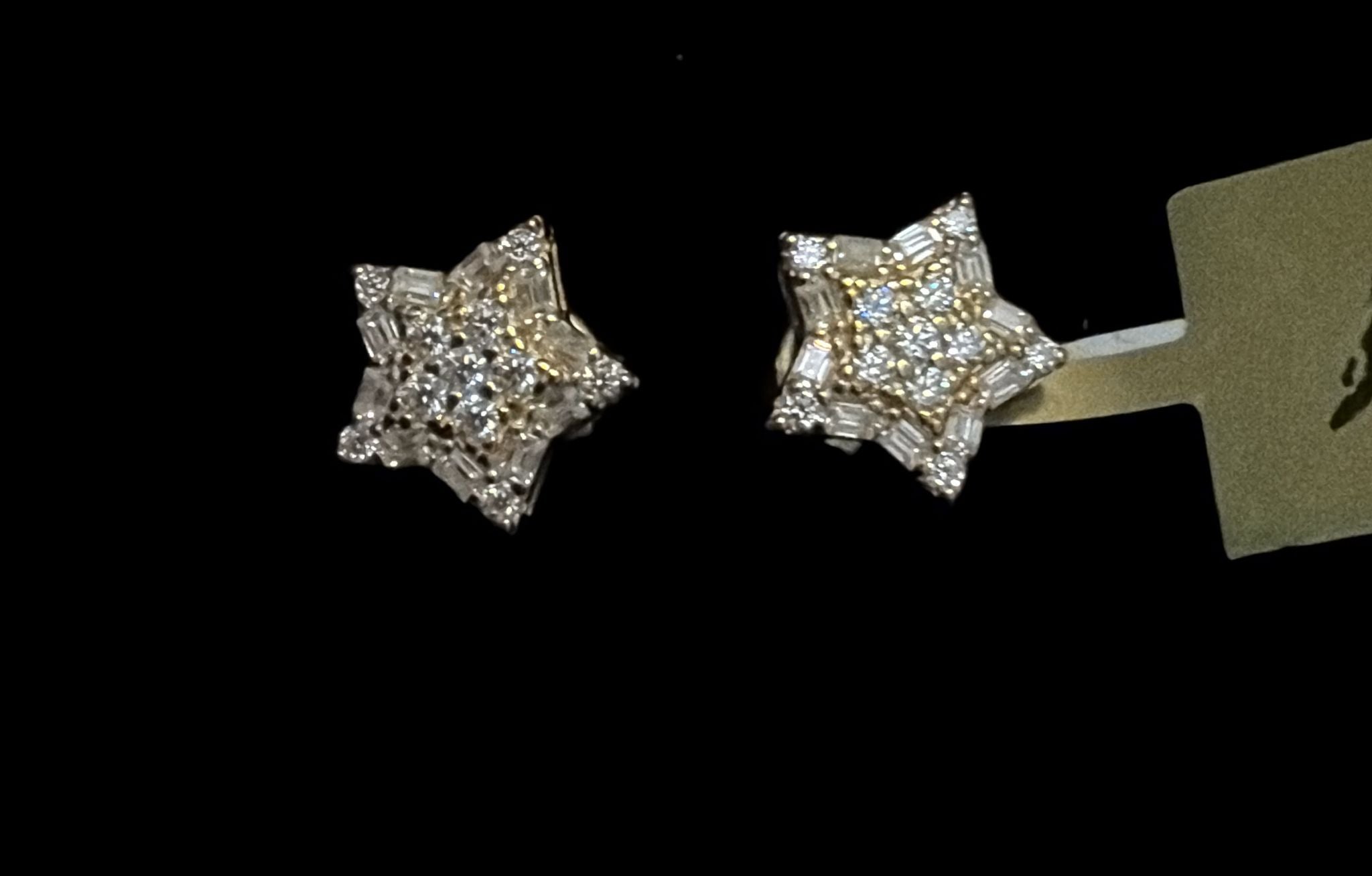 Celestia Starburst Stud Earrings