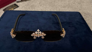 The Sovereign Iced Rimless Sunglasses