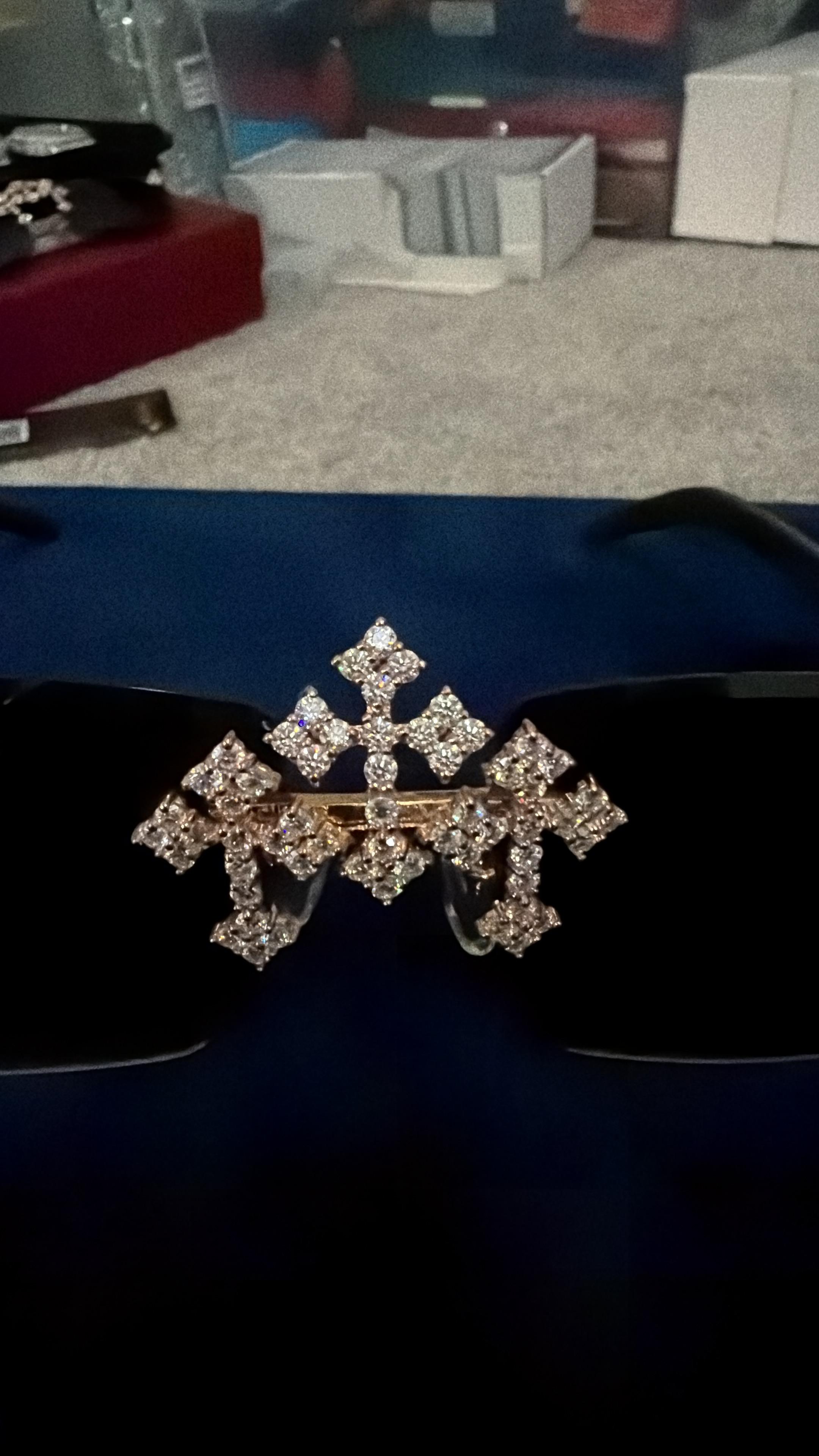 The Sovereign Iced Rimless Sunglasses