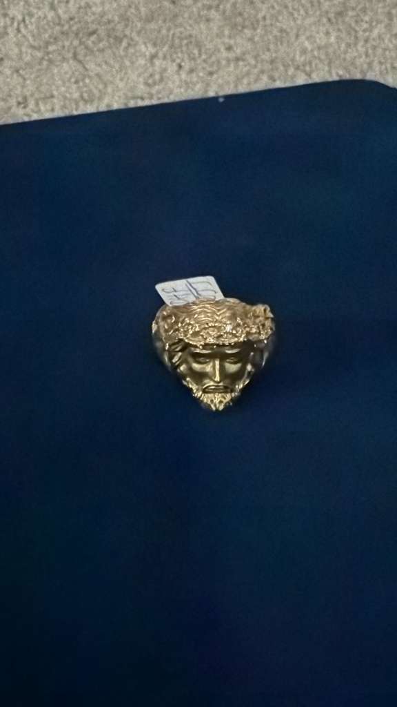 The Legacy Christ Sculpted Signet Ring