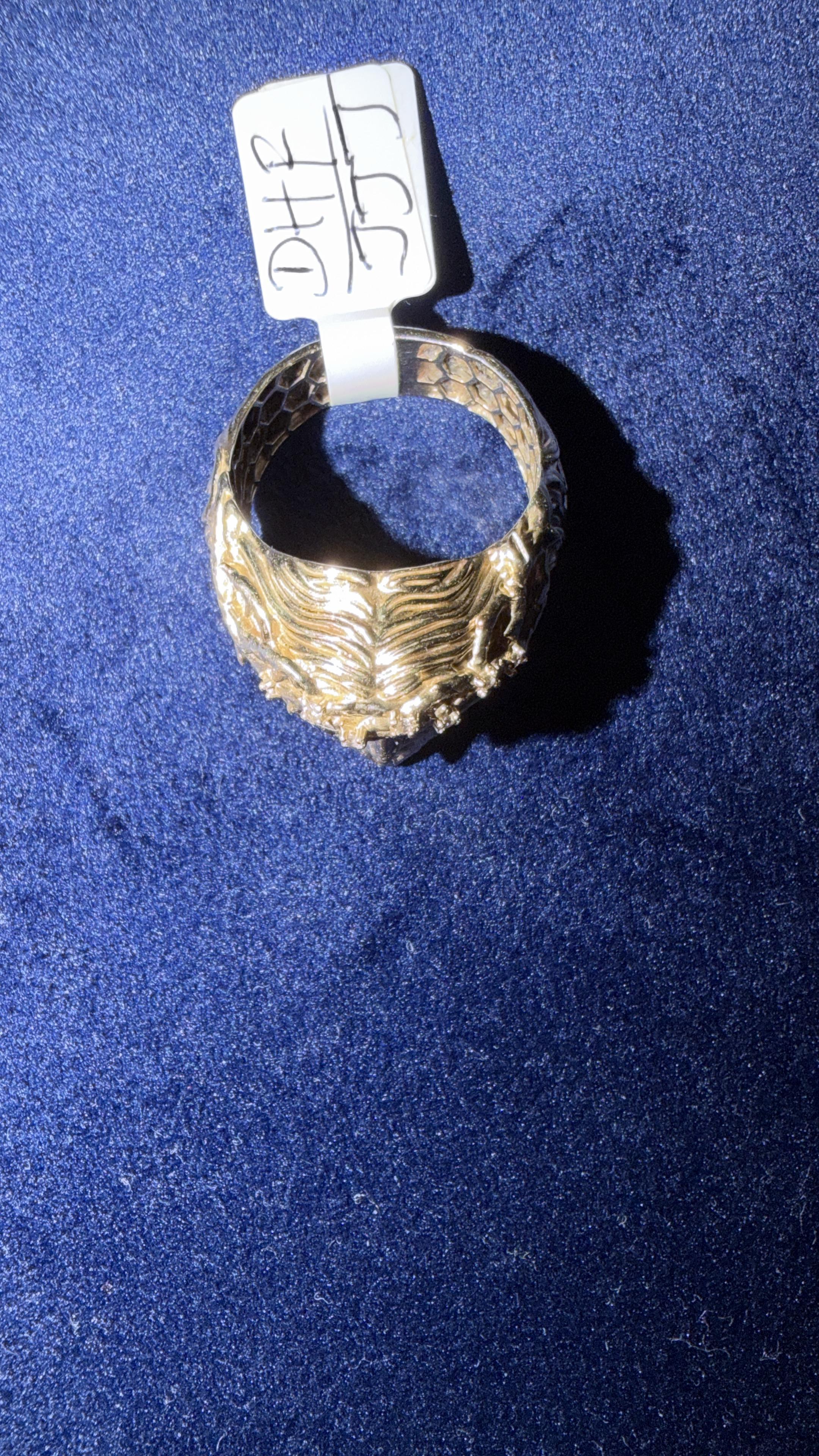 The Legacy Christ Sculpted Signet Ring
