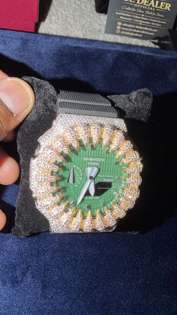 The Custom G-Shock Moissanite Chronograph Collection