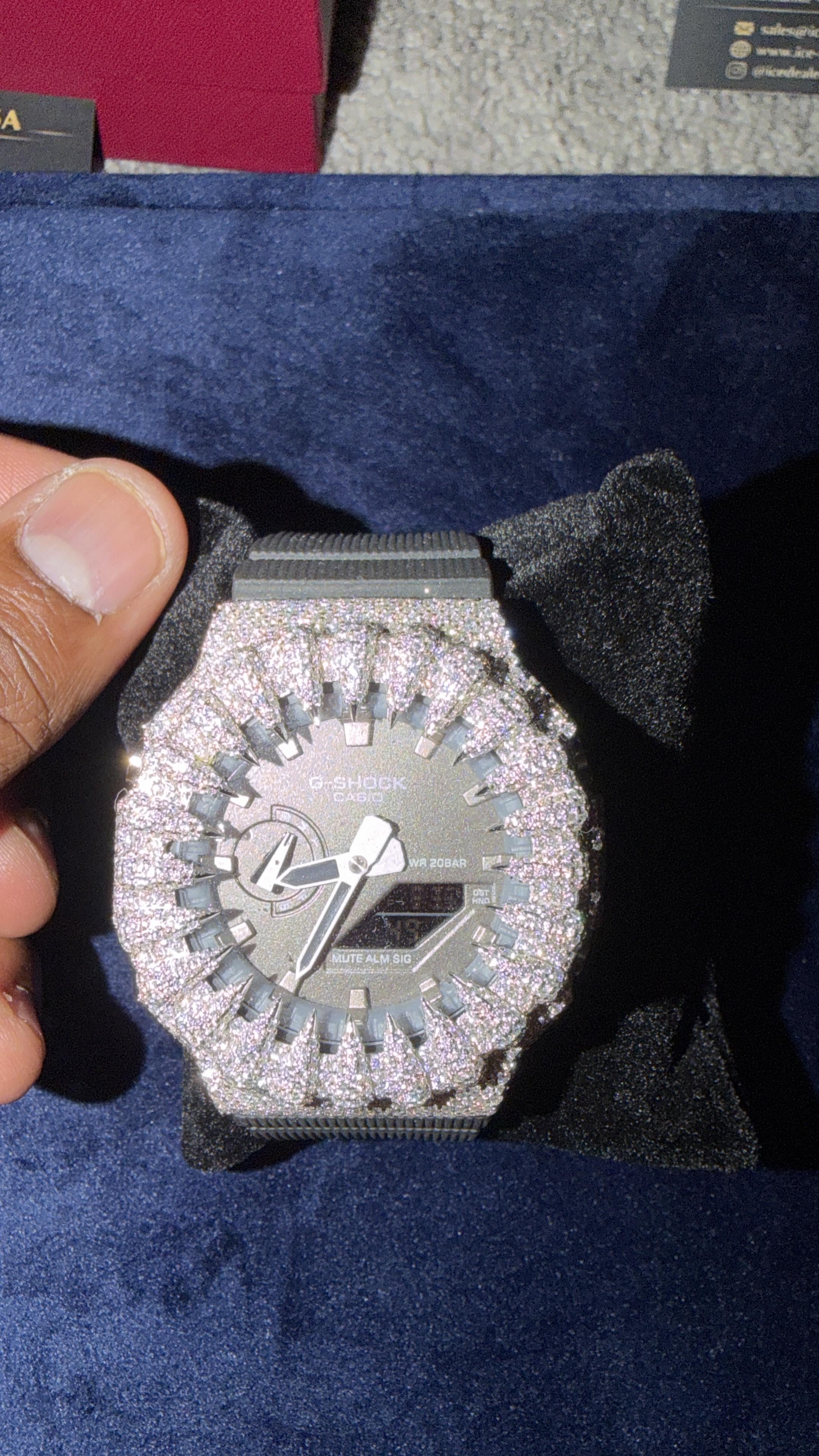 The Custom G-Shock Moissanite Chronograph Collection