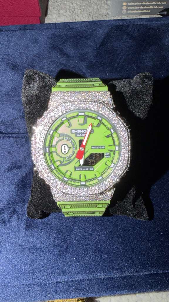 The Custom G-Shock Moissanite Chronograph Collection