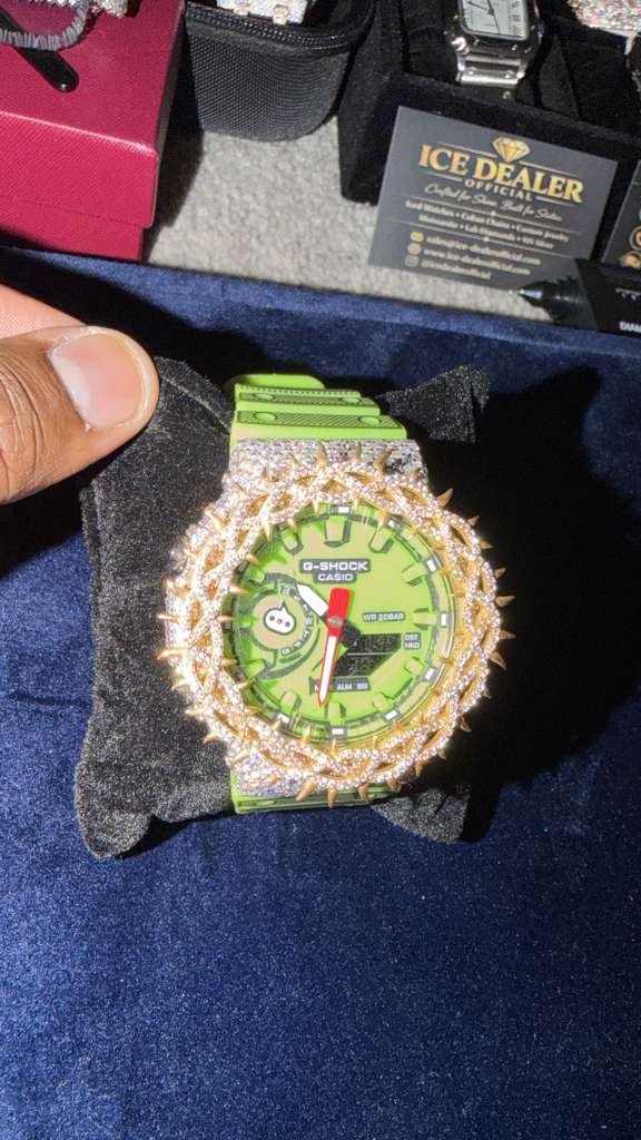 The Custom G-Shock Moissanite Chronograph Collection