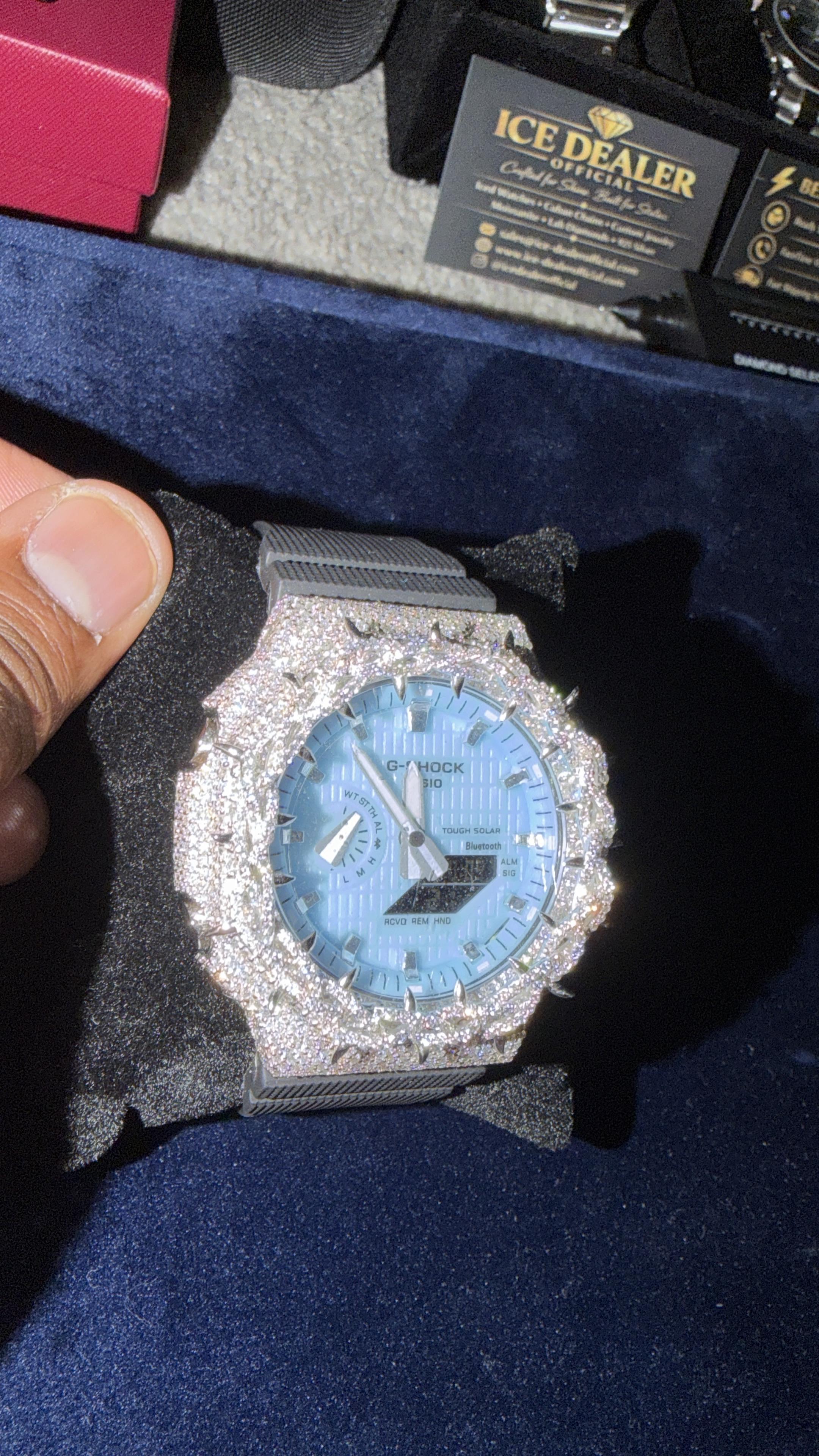 The Custom G-Shock Moissanite Chronograph Collection