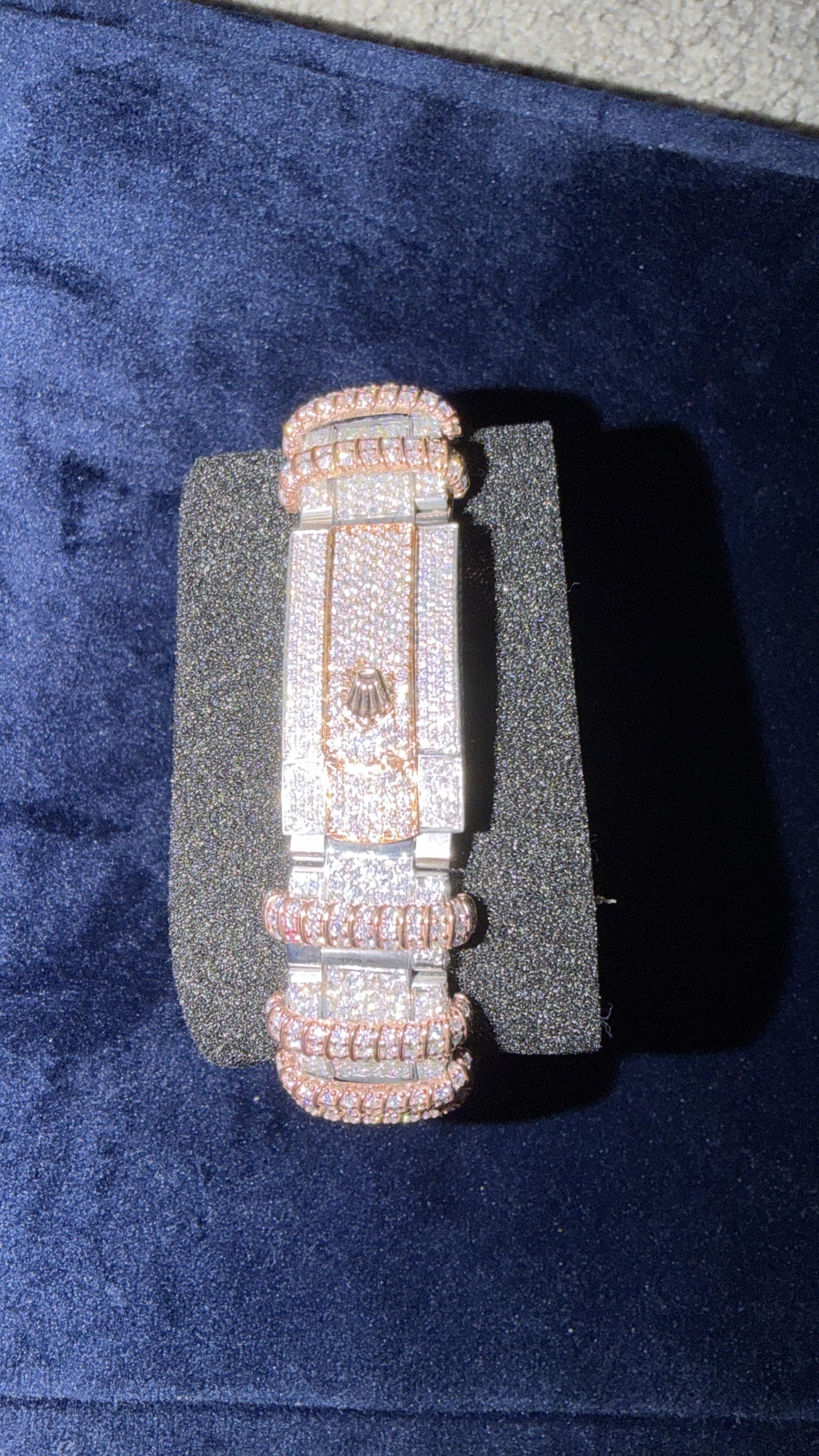 The Datejust Serpent Flooded Timepiece