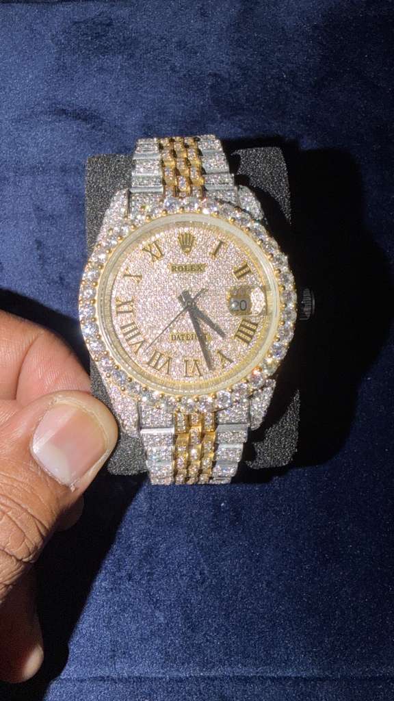 The Custom Datejust "Imperial Frost" Bustdown Chronometer