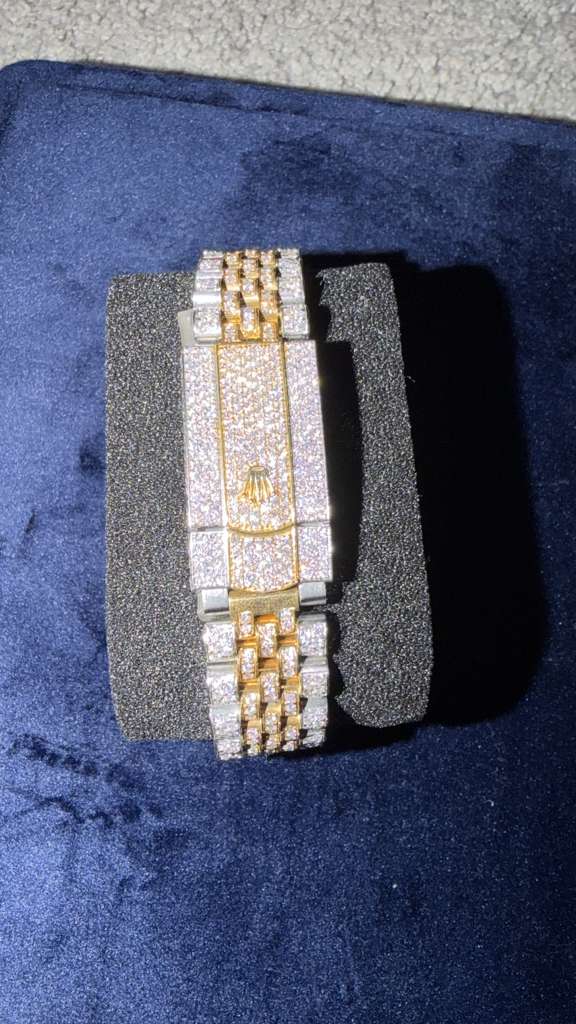 The Custom Datejust "Imperial Frost" Bustdown Chronometer