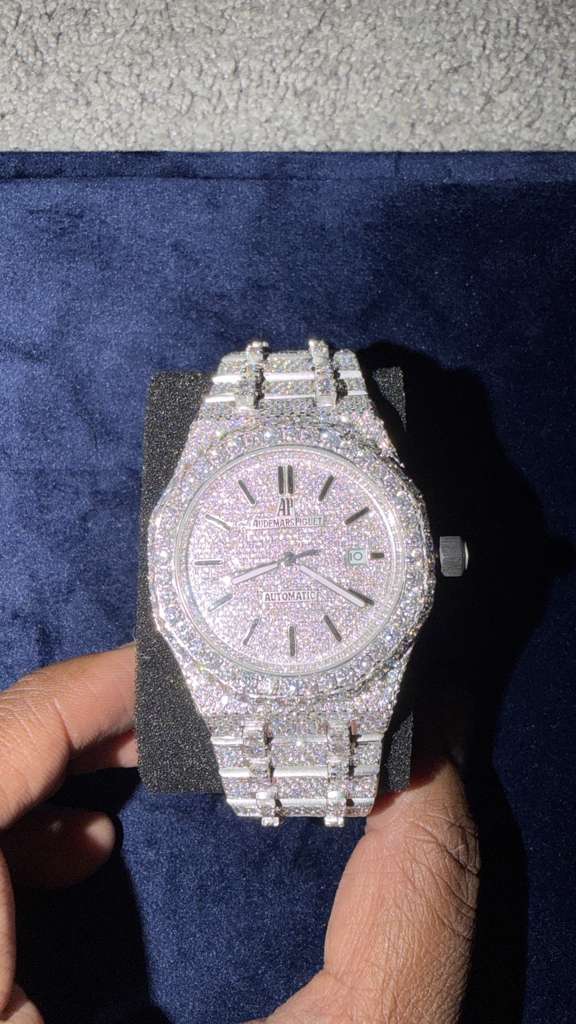 The Royale Pavé "Bustdown" Custom Timepiece
