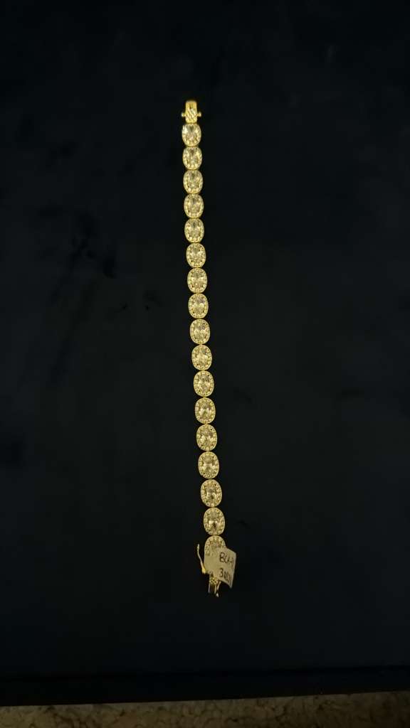 Lumière Oval Tennis Bracelet