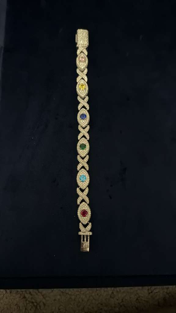 The Kaleidoscope Infinity Link Bracelet