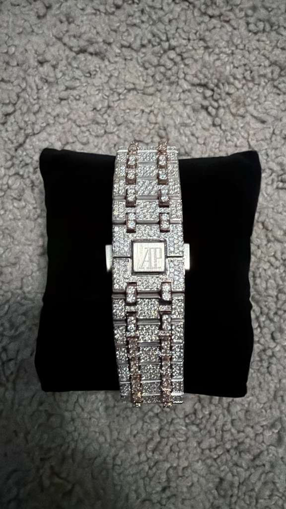 The Sovereign Skeleton "Bustdown" Two-Tone Timepiece