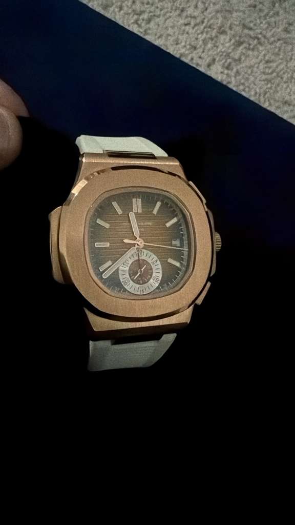 The Nautilus Flyback Chronograph Rose Gold Edition