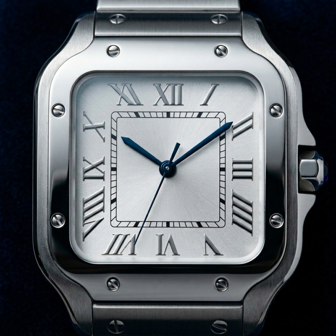 The Legacy Square Automatic Timepiece — Stainless Steel Classic Edition