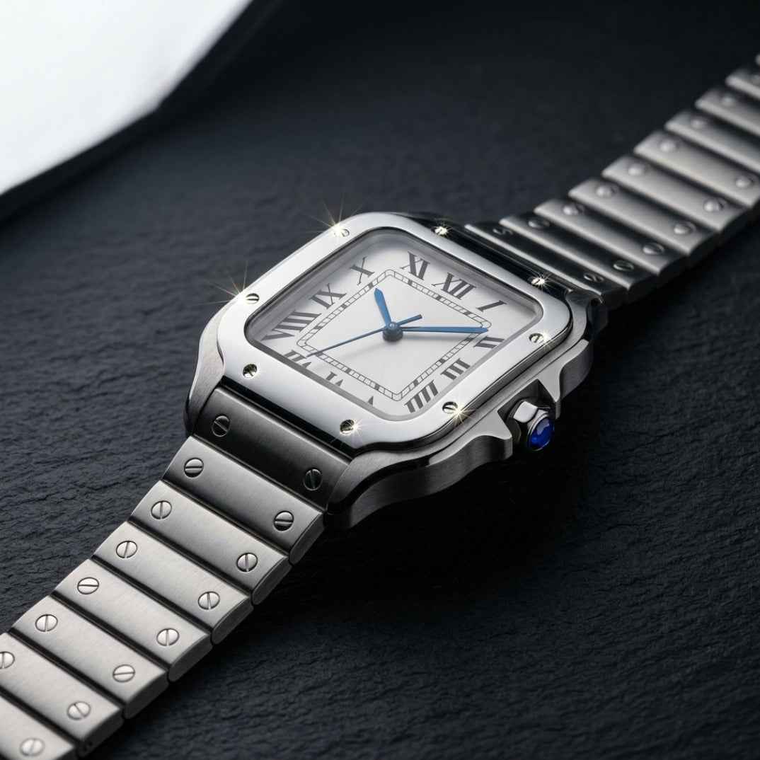 The Legacy Square Automatic Timepiece — Stainless Steel Classic Edition