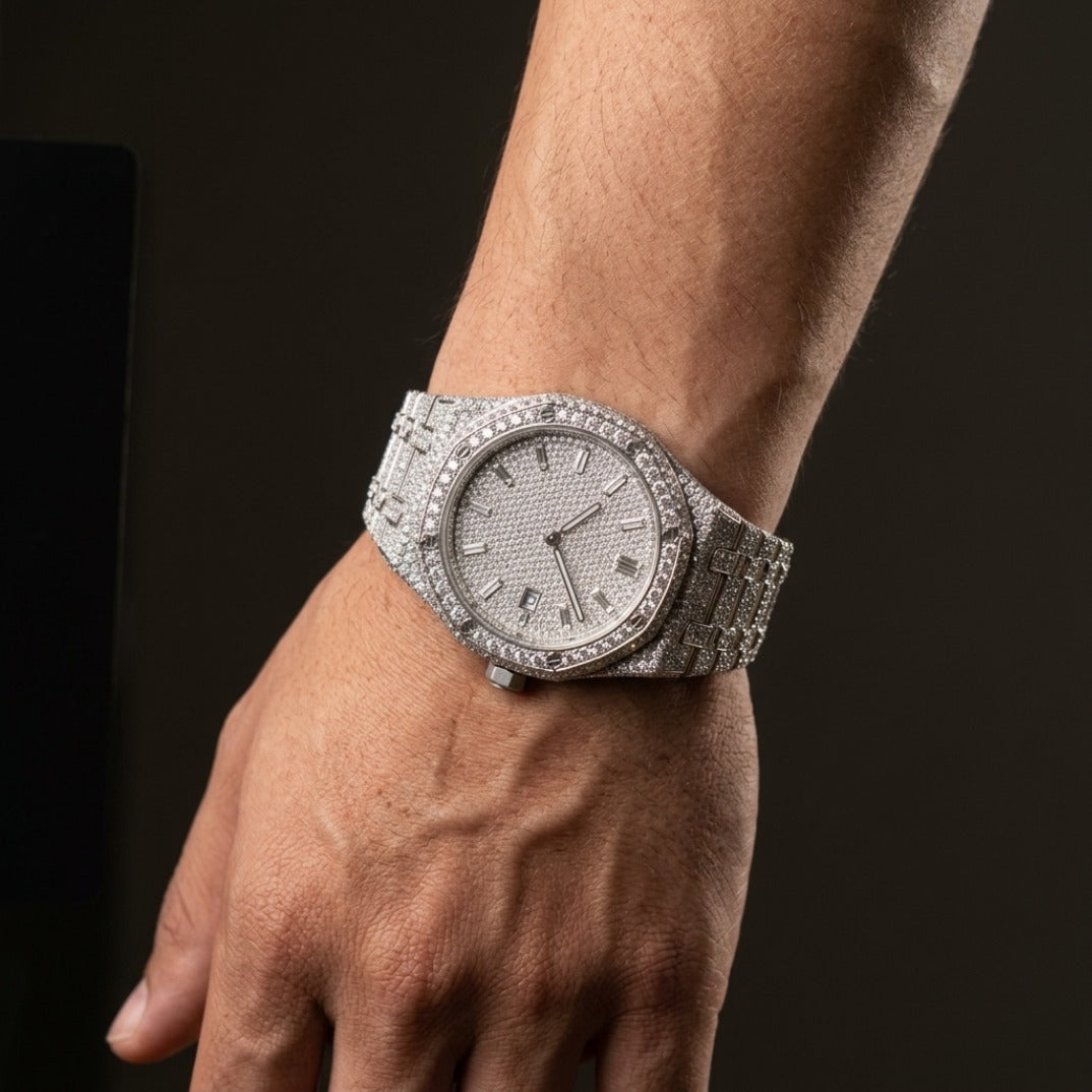 The Royale Pavé "Bustdown" Custom Timepiece