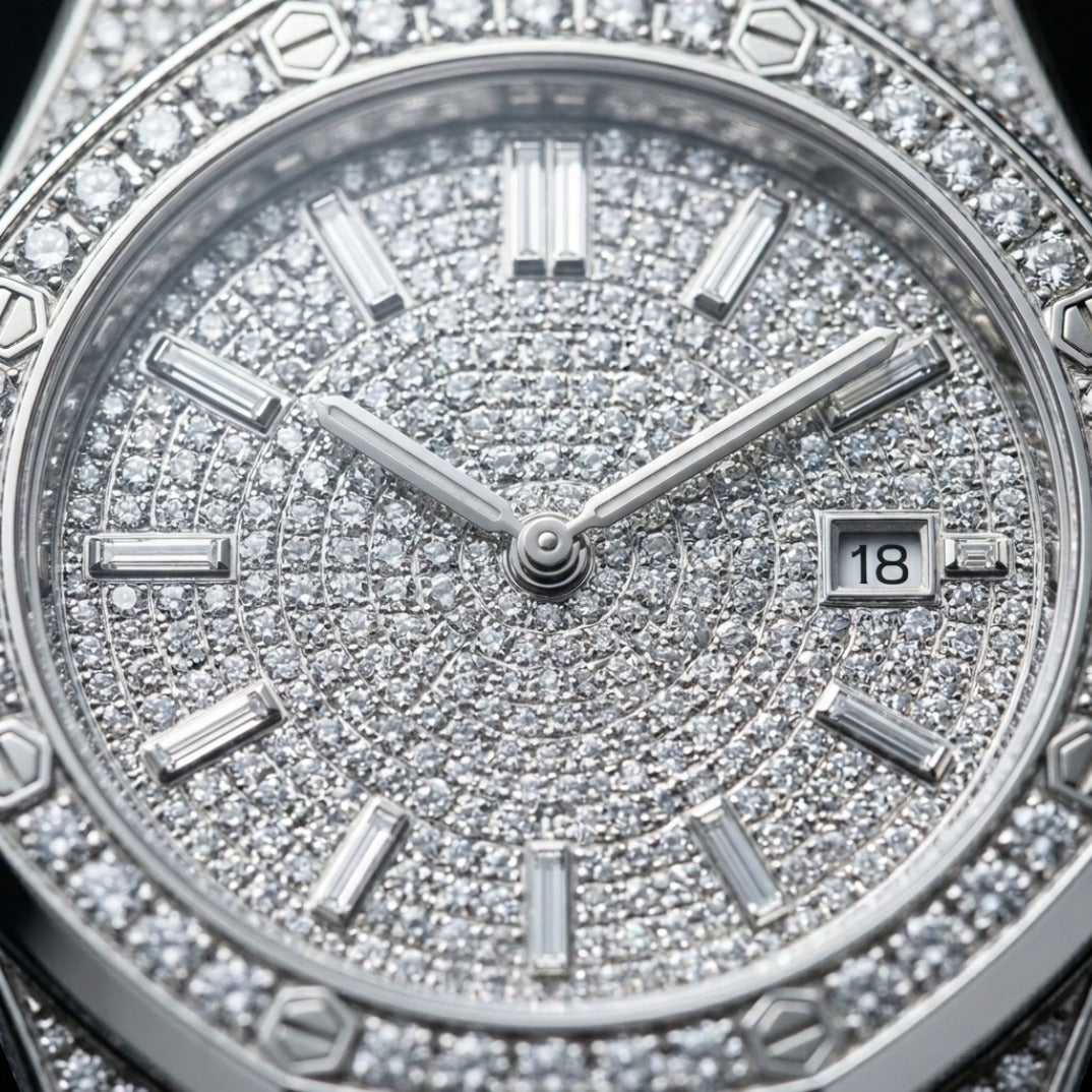 The Royale Pavé "Bustdown" Custom Timepiece