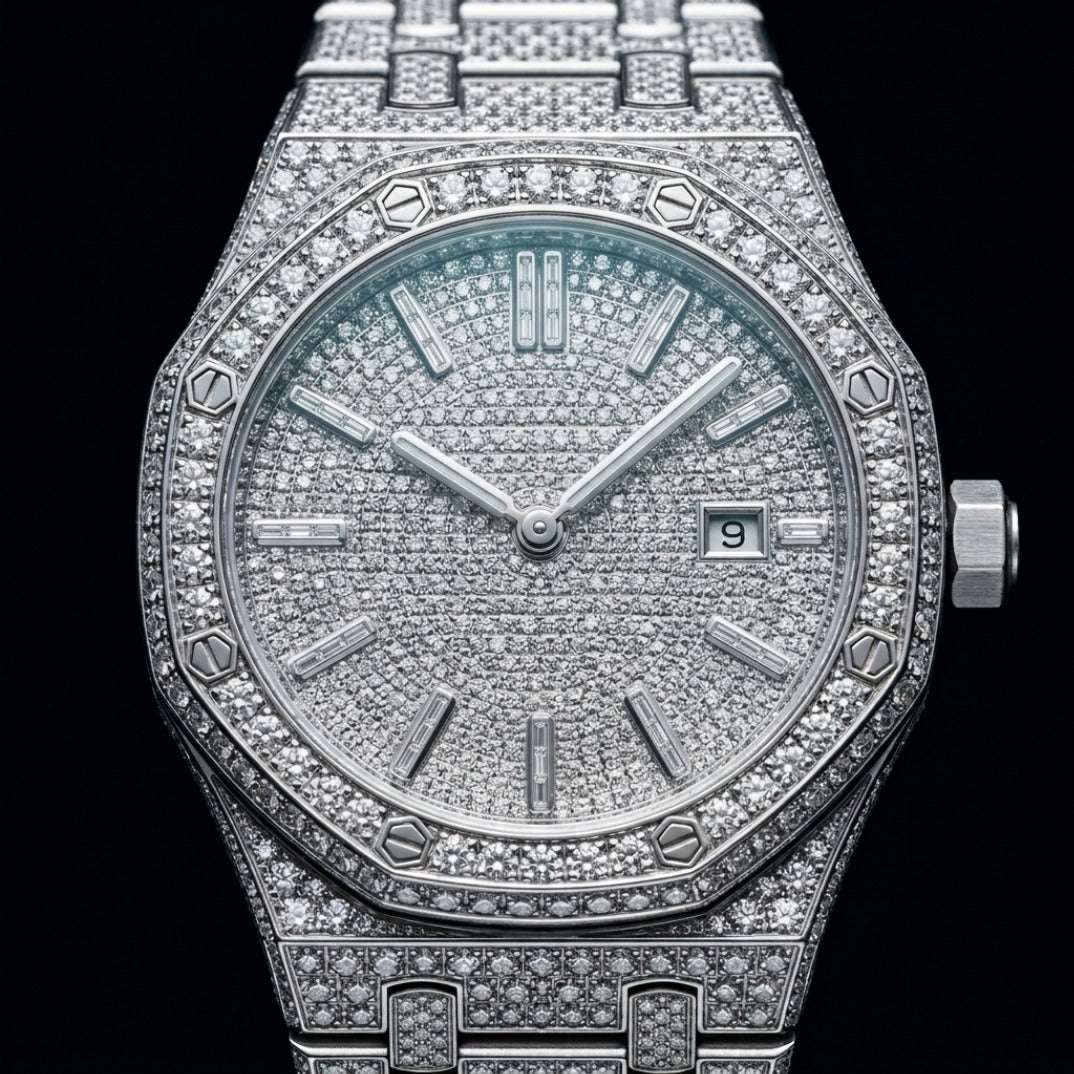 The Royal Horizon Fully Flooded Timepiece — Custom Eastern Arabic Dial Edition