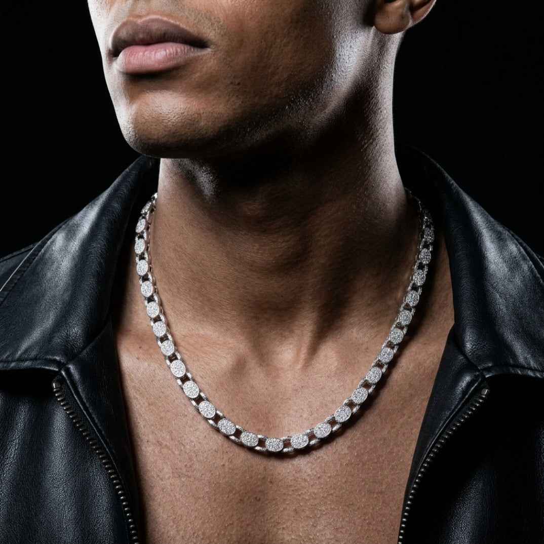 Elevate Your Style with Our 925 Silver Cuban Link Chain – 22" Edition