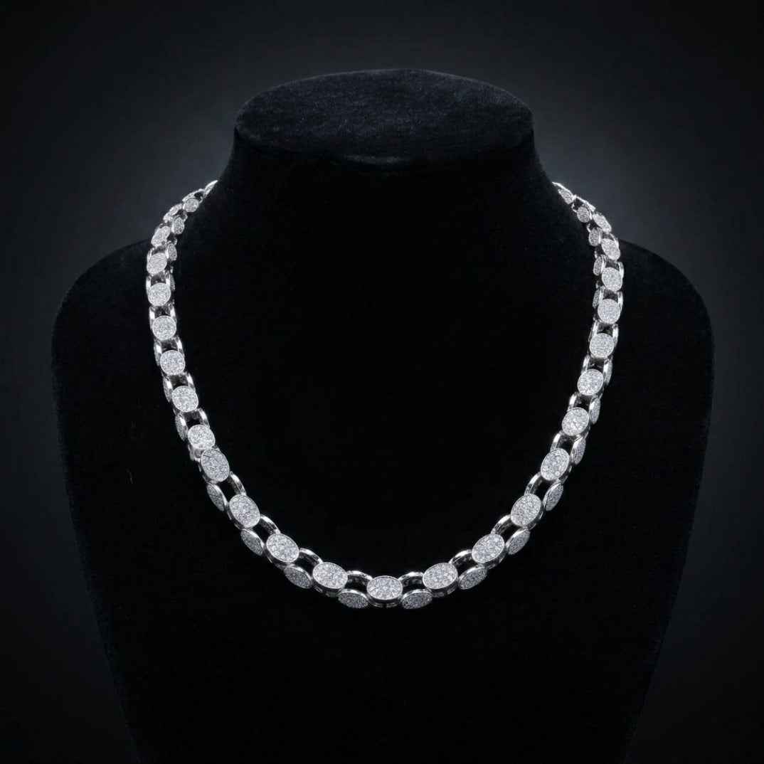 Elevate Your Style with Our 925 Silver Cuban Link Chain – 22" Edition
