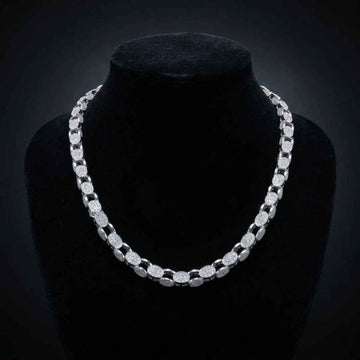 Elevate Your Style with Our 925 Silver Cuban Link Chain – 22" Edition