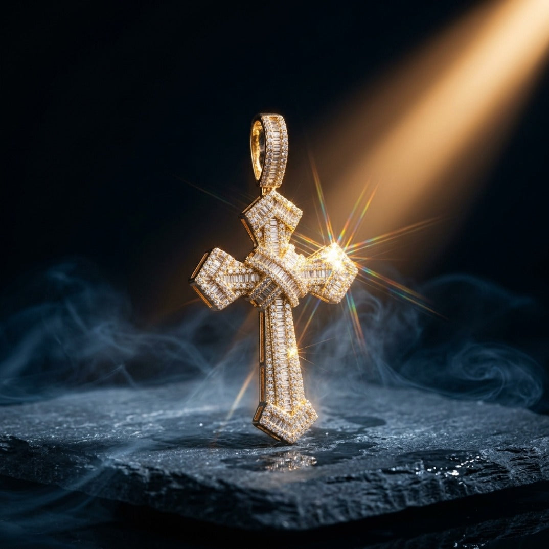 The Imperial Radiance Cross Pendant